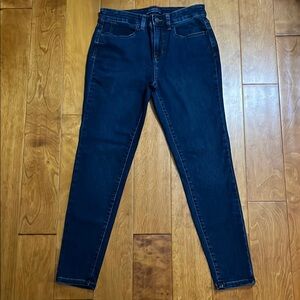 Talbots Simply Flattering Collection Blue Skinny Jeans Size 6 Classic Casual